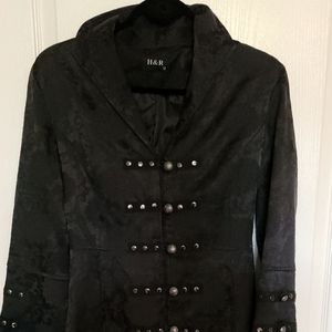 Black Gothic jacket.